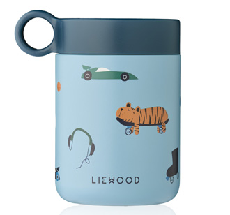 LIEWOOD Isoliergefäß Kiani Fun / Beach blue
