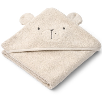 LIEWOOD Kapuzenhandtuch Albert Polarbear Sandy