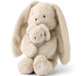LIEWOOD Kuscheltier Berto Mommy & Me Rabbit Mist