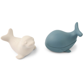 LIEWOOD Badespielzeug Duncan Whale blue / Sandy