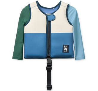 LIEWOOD Schwimmweste Dove mit Ärmeln Riverside multi mix
