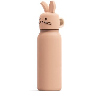 LIEWOOD Isolierflasche Falk mit Deckel Rabbit 350 ml Pale tuscany