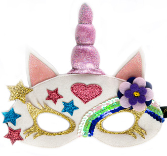 Pellianni Maske Kostüm Unicorn