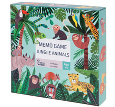Petit Monkey Memo Spiel Dschungel