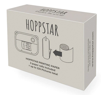 Hoppstar Papierrollen Nachfüllpack für Kinderkamera Artist 3er-Set