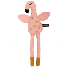 Roommate Kuscheltier Flamingo Bio-Baumwolle