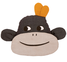 Roommate Kissen Monkey Bio-Baumwolle