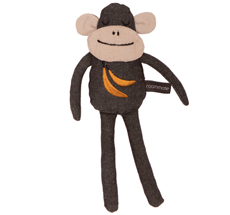 Roommate Kuscheltier Monkey Bio-Baumwolle