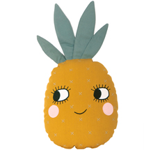 Roommate Kissen Pineapple Bio-Baumwolle