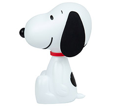 Charlie & Friends Nachtlicht Snoopy LED mit Dimm- und Schlaffunktion