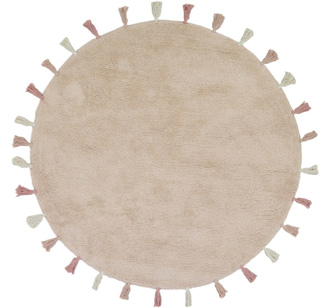 Tapis Petit Teppich Sara Pink 130x130