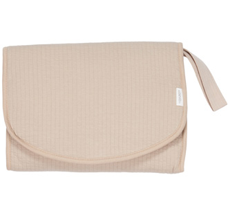 Little Dutch Wickelunterlage für unterwegs Pure Beige