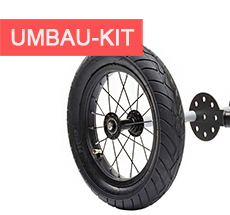 Trybike Laufrad Steel Black Trike Umbau-Kit