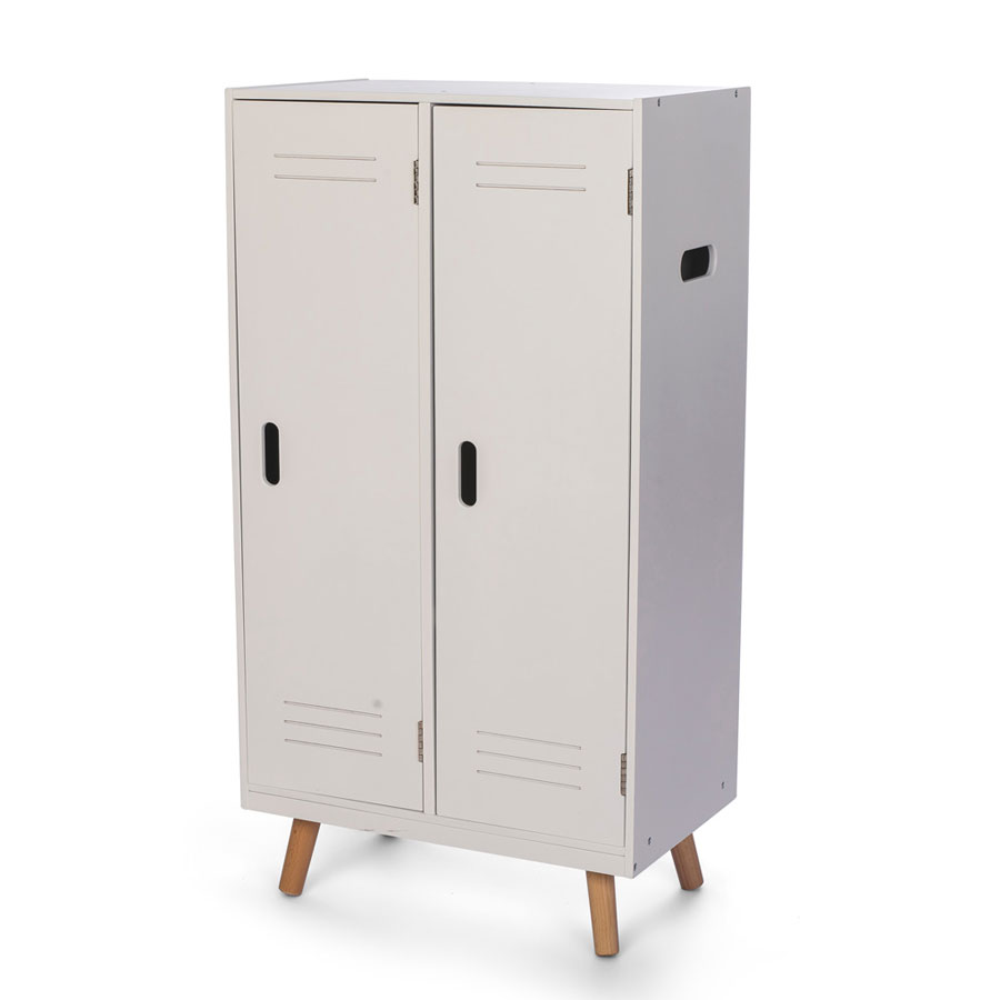 by ASTRUP Puppen-Kleiderschrank Weiß by ASTRUP Puppen-Kleiderschrank Weiß