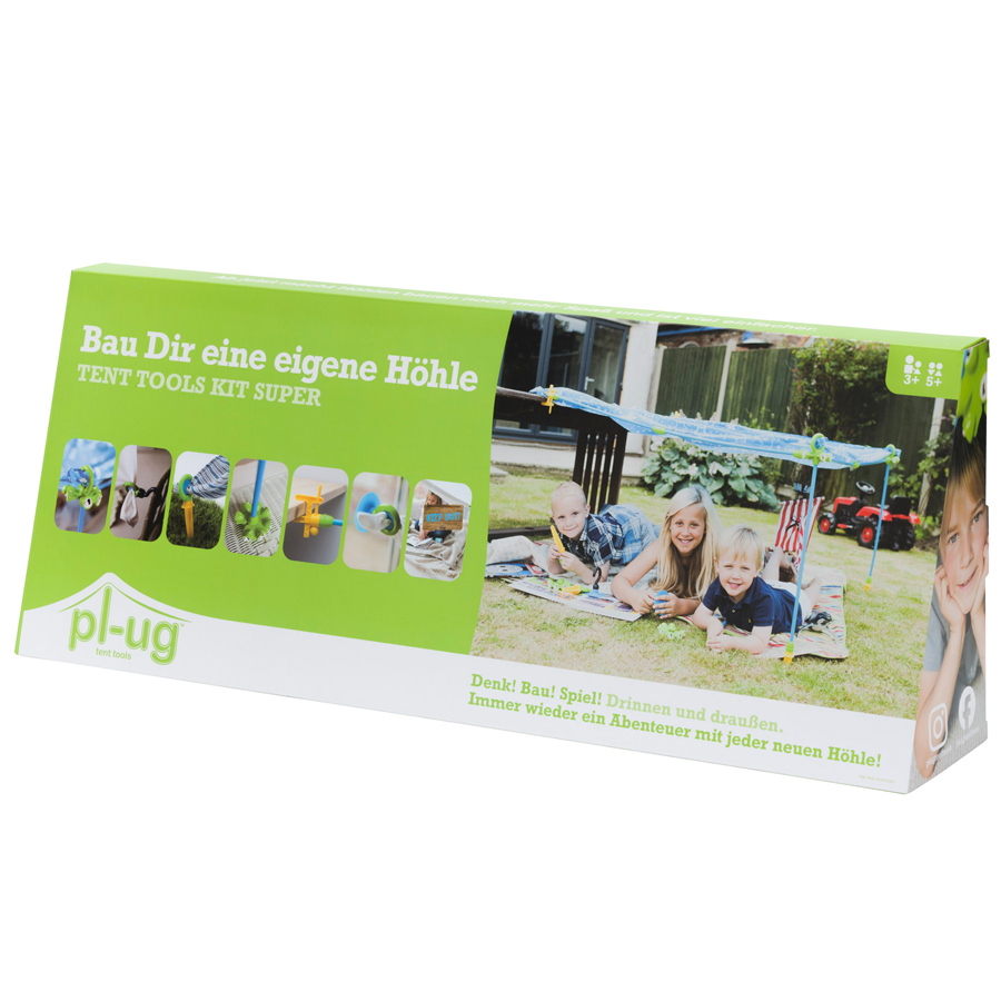 155 Stück DIY Bauen Kinder Zelt Höhle Set Geschenk Bausteine Spielzeug Party DE 